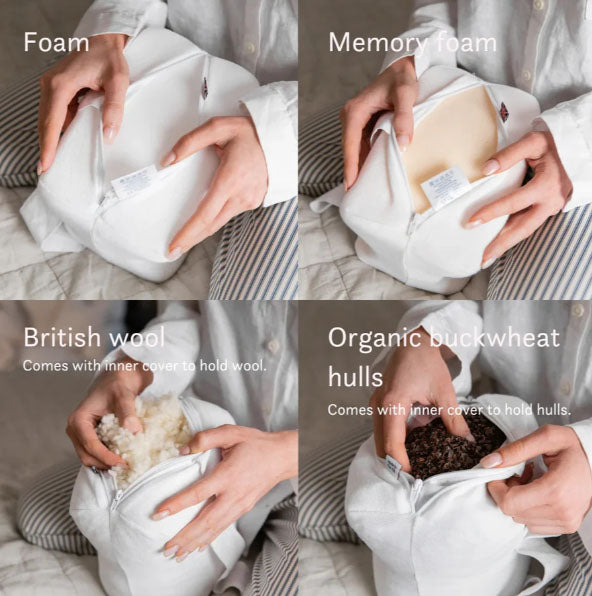 Knee Pillow - Side Sleeper - Adjustable Strap