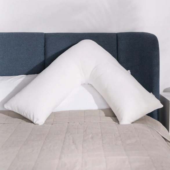 V-Shaped Pillow - Firm Orthopedic Support