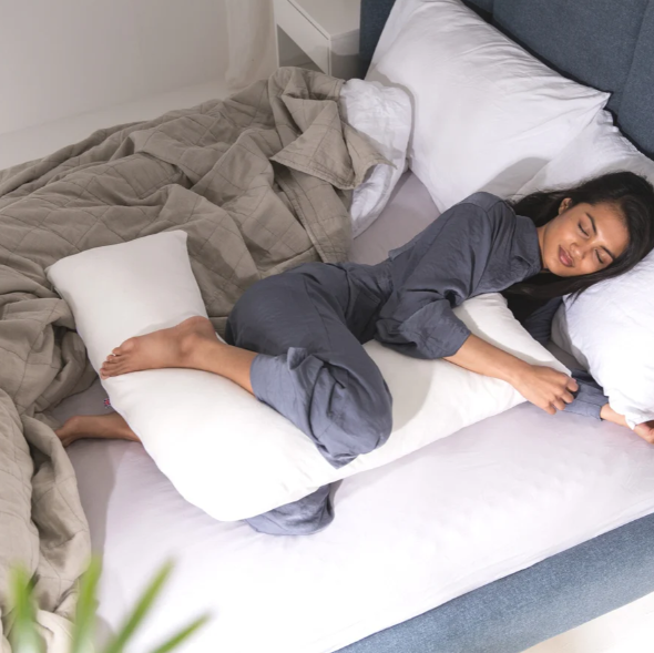 V-Shaped Pillow - Firm Orthopedic Support