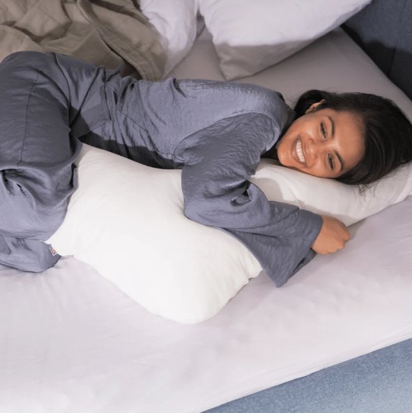 V-Shaped Pillow - Firm Orthopedic Support