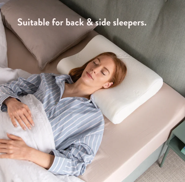 Anti-Snore Memory Foam Contour Pillow