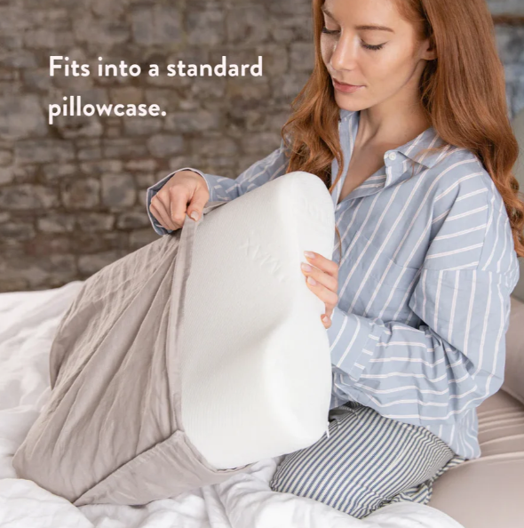 Anti-Snore Memory Foam Contour Pillow