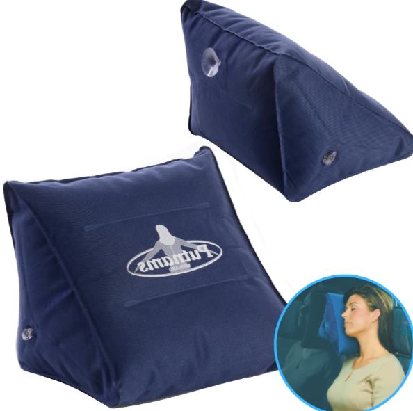 Inflatable Window Travel Pillow Suction Pad For Windows