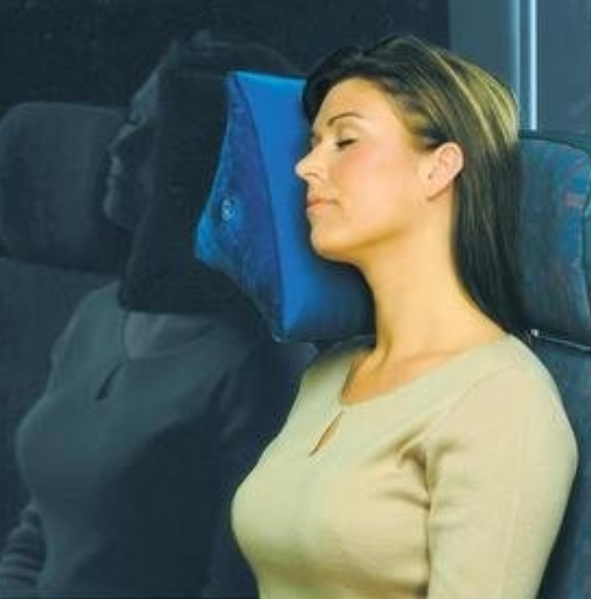 Inflatable Window Travel Pillow Suction Pad For Windows