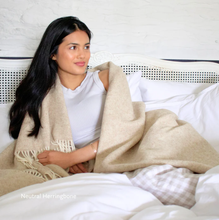 British Lambswool Blanket