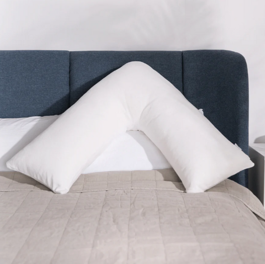 V-Shaped Pillow - Firm Orthopedic Support