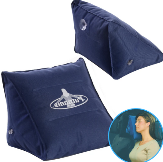 Inflatable Window Travel Pillow Suction Pad For Windows